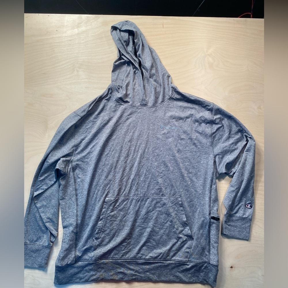 Champion Hooded Pullover size XL (GY)